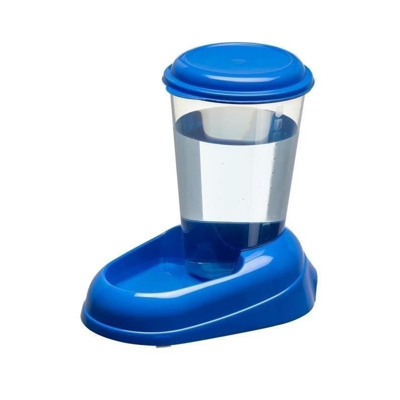 Distributeur d'eau pour chat et chien NADIR - Plastique - 3L - Antidérapant - FERPLAST