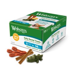 Alimentation humide Whimzees Daily Dental Treats 56 Unités