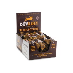 Snack pour chiens Chewllagen Veau Viande de bœuf (35 Unités)