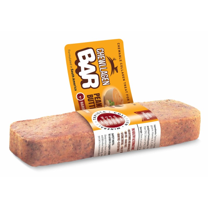 Bars Chewllagen Beurre de cacahuètes 24 Pièces