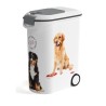 CURVER Conteneur a croquettes Love pets 20 Kg - Blanc - Pour chien