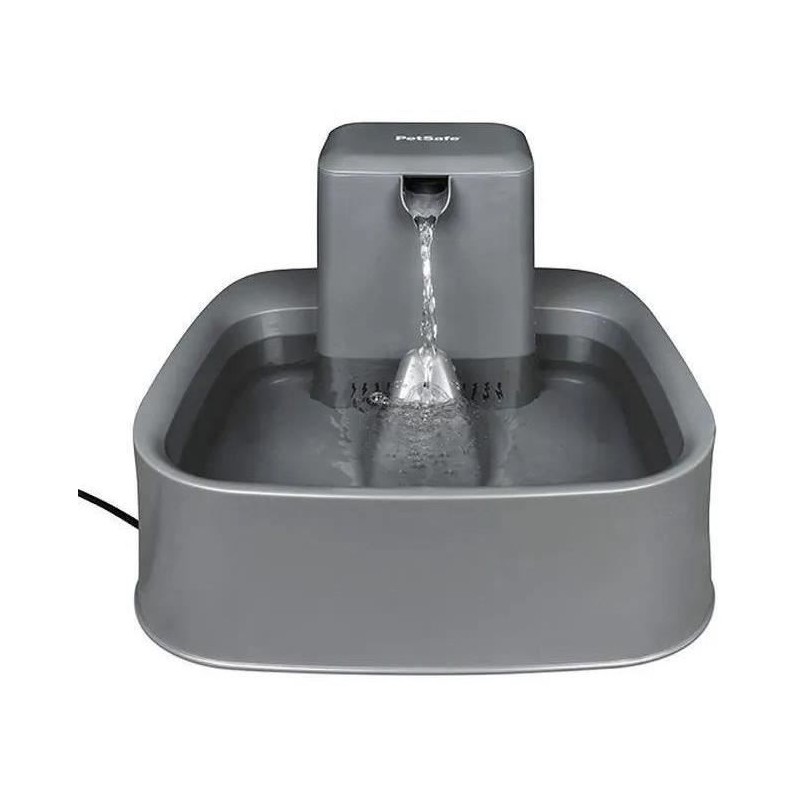 PetSafe - Fontaine Drinkwell 7,5 litres pour Grandes Races de Chiens/Plusieurs Animaux de Compagnie, Facile a Nettoyer et