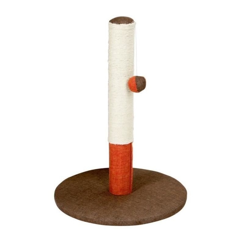 KERBL - Poteau griffoir pour chat - Tronc - 50cm - OPAL BASIC - Bordeaux/marron - Sisal
