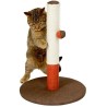 KERBL - Poteau griffoir pour chat - Tronc - 50cm - OPAL BASIC - Bordeaux/marron - Sisal