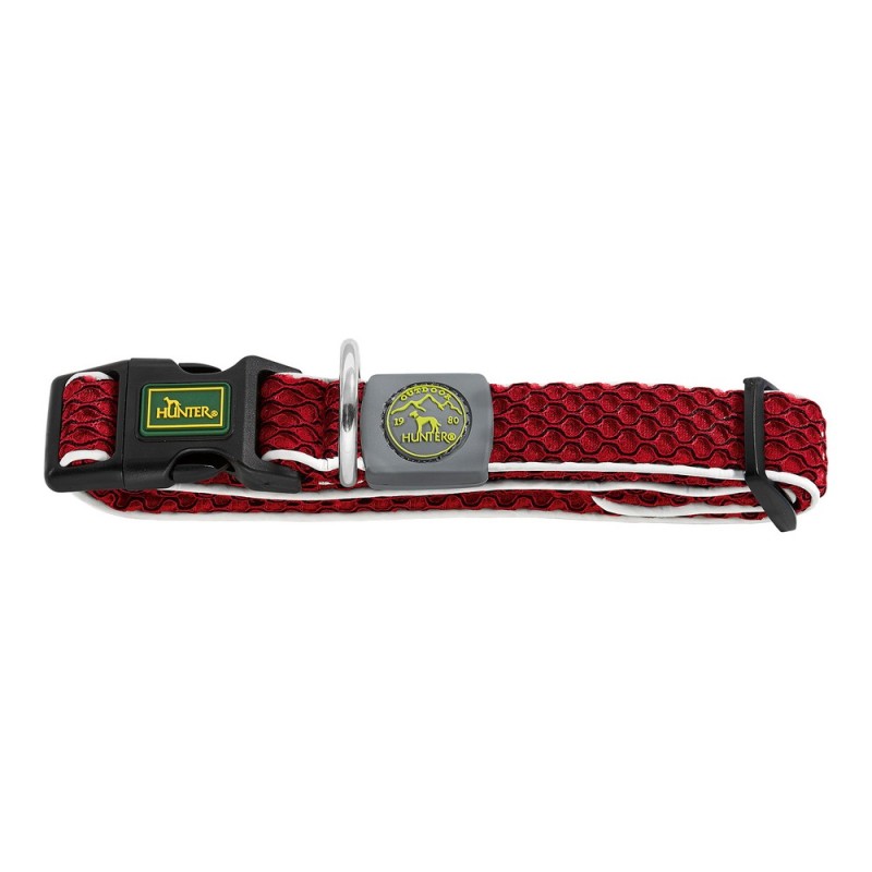 Collier pour Chien Hunter Basic Fil Rouge Taille S (30-43 cm)