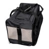 Sac en bandoulière pour animaux de compagnie Gloria Trip Noir Pliable (52 x 30 x 30 cm)