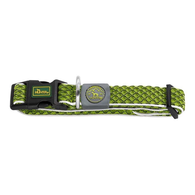 Collier pour Chien Hunter Basic Fil Taille S Citron (30-43 cm)