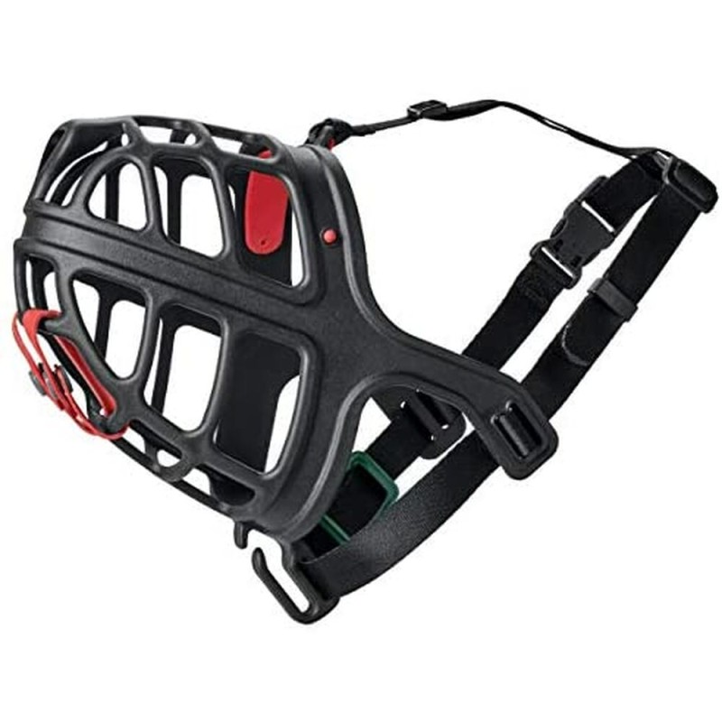 Muselière Gloria Albury Noir Taille 5 (9 cm) (38 cm) (78 cm)