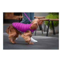 Manteau pour Chien TicWatch Puffer Rose/Violet 25 cm