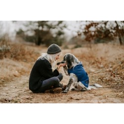 Manteau pour Chien Hunter Milford Bleu 30 cm