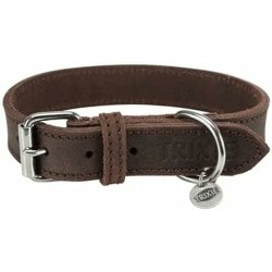 Collier pour Chien Trixie Rustic Brun foncé M 37-44 cm