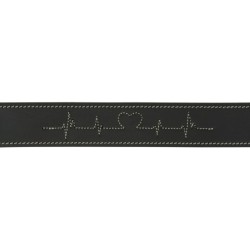 Collier pour Chien Trixie Heartbeat Noir L 47-55 cm