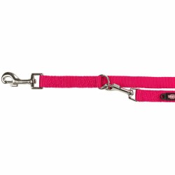 Laisse réglable pour chien Trixie New Premium Fuchsia