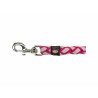 Laisse réglable pour chien Trixie Fuchsia L/XL